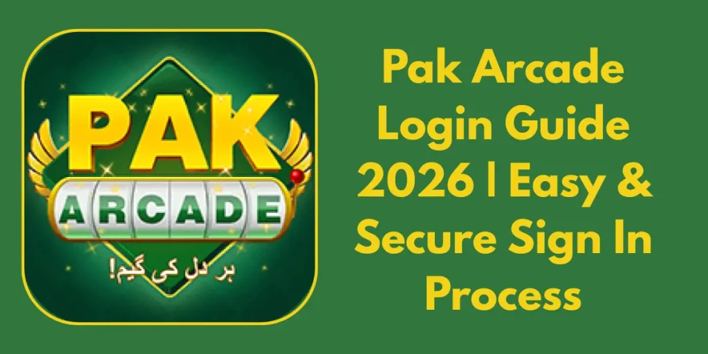 Pak Arcade Login